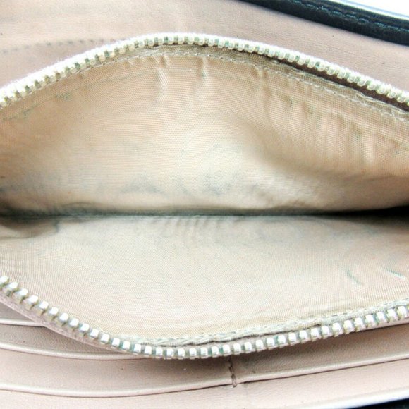 PRADA wallet ribbon motif leather Auth used T17239 - Picture 6 of 7